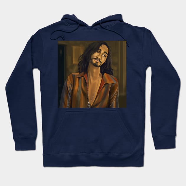 TUA Klaus Hargreeves Robert Sheehan Hoodie by Daria Popkova